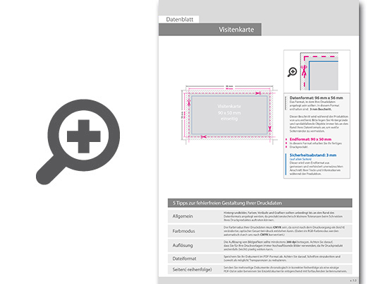 Product Bild visitenkarten_quer_5_0_farbig_90_x_50_mm_mit_einseitigem_vollfl__chigem_uv-lack___einseitig_bedruckt_(cmyk_4-farbig_+_1_gold-sonderfarbe)